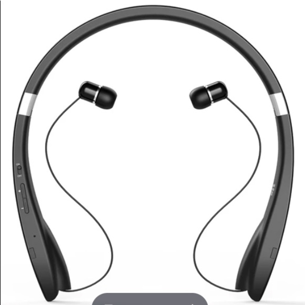 Wireless Headset retractable neckband Bluetooth cycling zoom everyday
